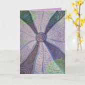 Corrooree at Dusk Card by Nganuwaay Koolyn カード (黄色い花)
