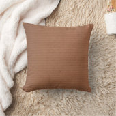 Corrugated Brown Pillow クッション (ブランケット)