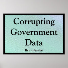 Corrupting Government Data ポスター