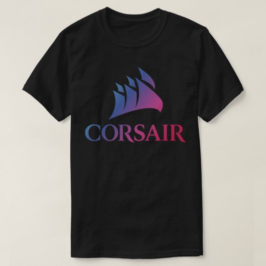 Corsair RGB Logo Classic T-Shirt Tシャツ (デザイン正面)