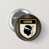Corseの旗 缶バッジ (正面&裏面)