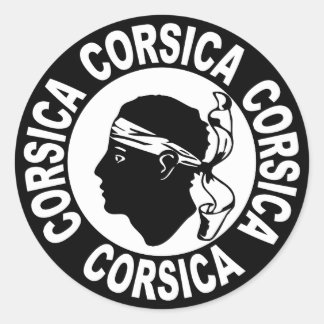Corse - Corsica ラウンドシール