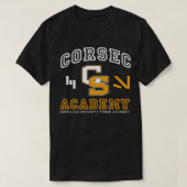 CorSecアカデミー Tシャツ (デザイン正面)