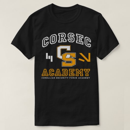 CorSecアカデミー Tシャツ (デザイン正面)