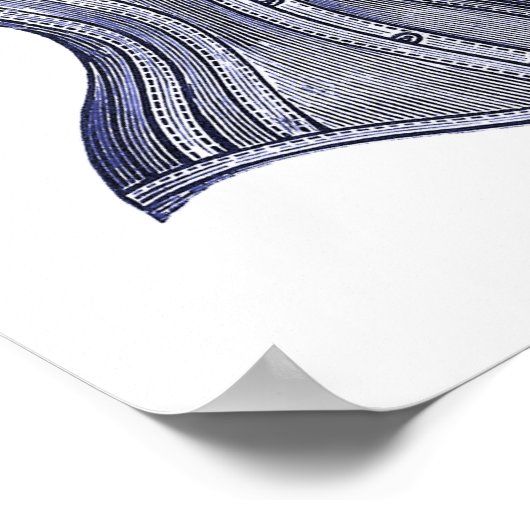 CorsetまビクトリアンたはBustier、ヴィンテージ素晴らしイメージ ポスター (角)