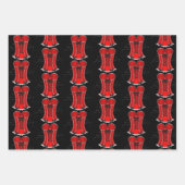 Corsetコレク気のあるそぶりをしたション ラッピングペーパーシート (正面)