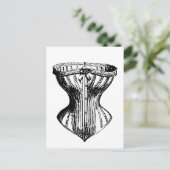 CORSETヴィンテージはがき ポストカード (スタンド正面)