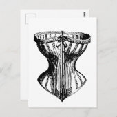 CORSETヴィンテージはがき ポストカード (正面/裏面)