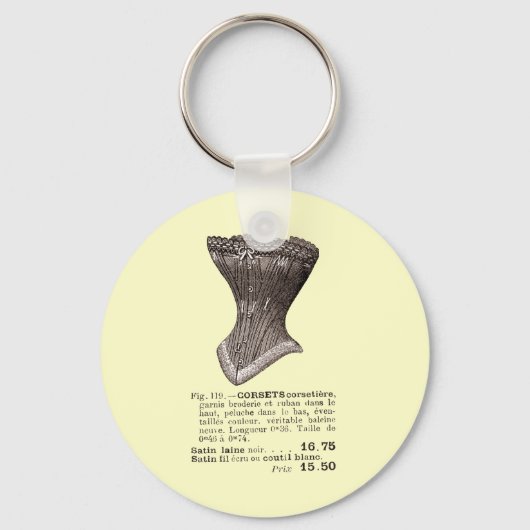 corset図119キーチェーン キーホルダー (正面)