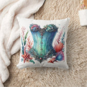 corset mermaid クッション (ブランケット)