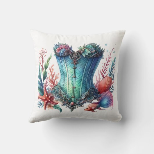 corset mermaid クッション (裏面)