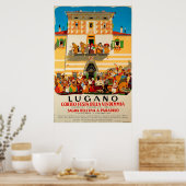 Corteo festa della Vendemmia, Lugano，旅行ポスター ポスター (キッチン)