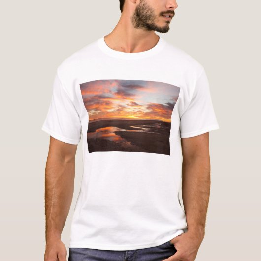 Cortezの海の日没 Tシャツ (正面)
