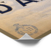 Cortina D'Amperzoイタリアのヴィンテージ旅行ポスター ポスター (角)