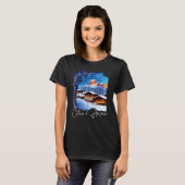 Cortina d'Ampezzo Dolomiti Painting Cortina d'Ampe Tシャツ (正面フル)