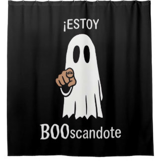 cortina hallowen estoy booscandote シャワーカーテン