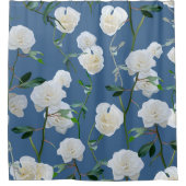 Cortinas de ducha Rosas azules シャワーカーテン (正面)