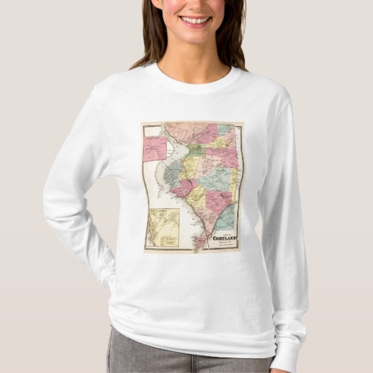 Cortlandtの町 Tシャツ (正面)