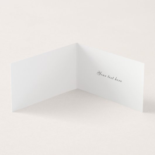 Cortonaタスカニーイタリア 名刺 (内部)