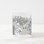 Coruja フロストグラスマグカップ (中央)