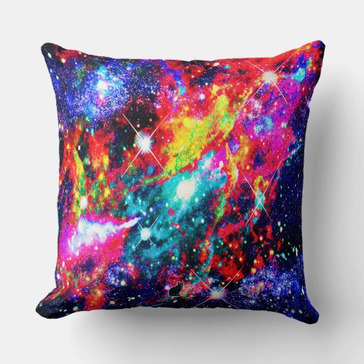 Coruscation Star Field Pillow クッション (正面)