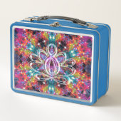 Coruscation Zen Lotus メタルランチボックス (正面)