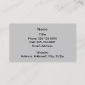 Corvairの名刺 名刺 (裏面)