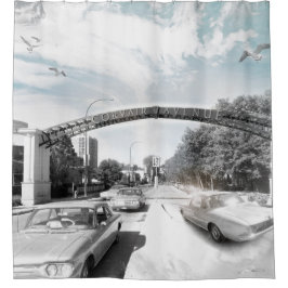 Corvairの道のシャワー・カーテン シャワーカーテン