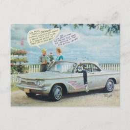 Corvair Cartoonハガキbyバードビーチ ポストカード