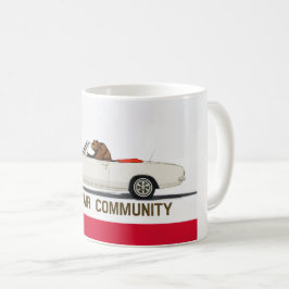 Corvair Community California LMコンバーチブル コーヒーマグカップ