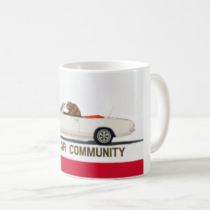 Corvair Community California LMコンバーチブル コーヒーマグカップ