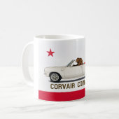 Corvair Community California LMコンバーチブル コーヒーマグカップ (正面左)