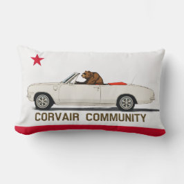 Corvair Community California LM Convertible Flag ランバークッション