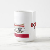 Corvair Community California Rampy Flag コーヒーマグカップ (中央)