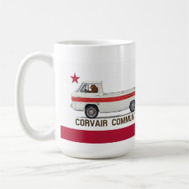 Corvair Community California Rampy Flag コーヒーマグカップ