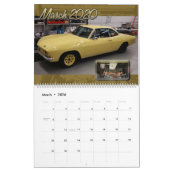Corvair Forum 2020 Corvair of the Month Calendar カレンダー (3月 2026)