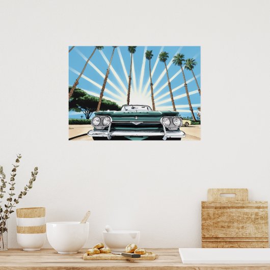 Corvair Pop Art ポスター (キッチン)