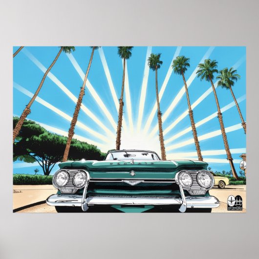 Corvair Pop Art  ポスター (正面)