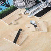 Corvair Pop Art Palm Tree ジグソーパズル (側面)