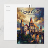 Corvin Castle Romania ポストカード (正面/裏面)