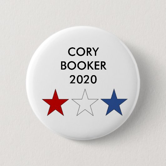 CORYのブッカー2020年の大統領のなボタン 缶バッジ (正面)
