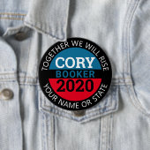 Coryのブッカー2020年一緒に私達はキャンペーン立上がります 缶バッジ (インサイチュ)