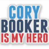 Cory BookerはMy Hero Laptop シール (正面)