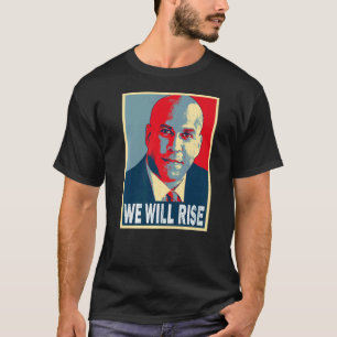 Cory Booker我々は上昇 Tシャツ