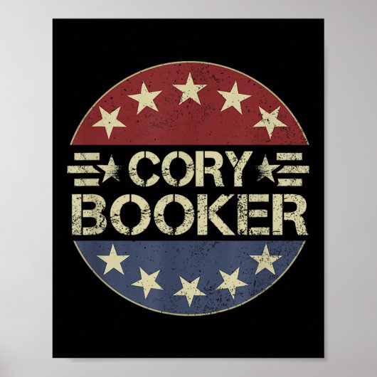 Cory Booker Filibuster New Jersey 誇りを持った Of Cory B ポスター (正面)