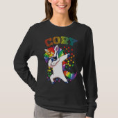 Cory Dabbing Unicorn Tシャツ (正面)