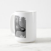 Corythosaurusのポートレートのマグ コーヒーマグカップ (正面左)
