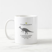 Corythosaurus g5 コーヒーマグカップ (左)