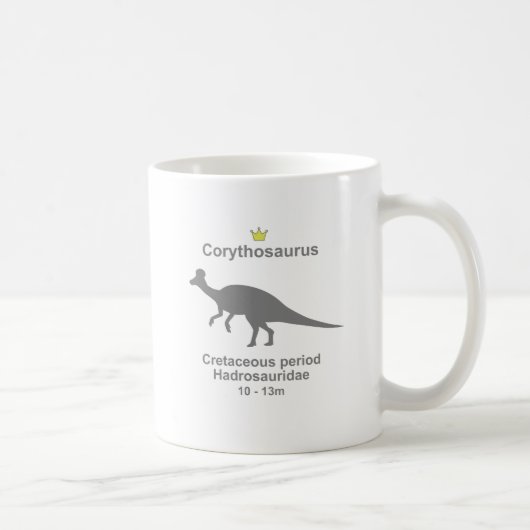 Corythosaurus g5 コーヒーマグカップ (右)