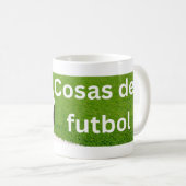 Cosas del futbol コーヒーマグカップ (正面右)
